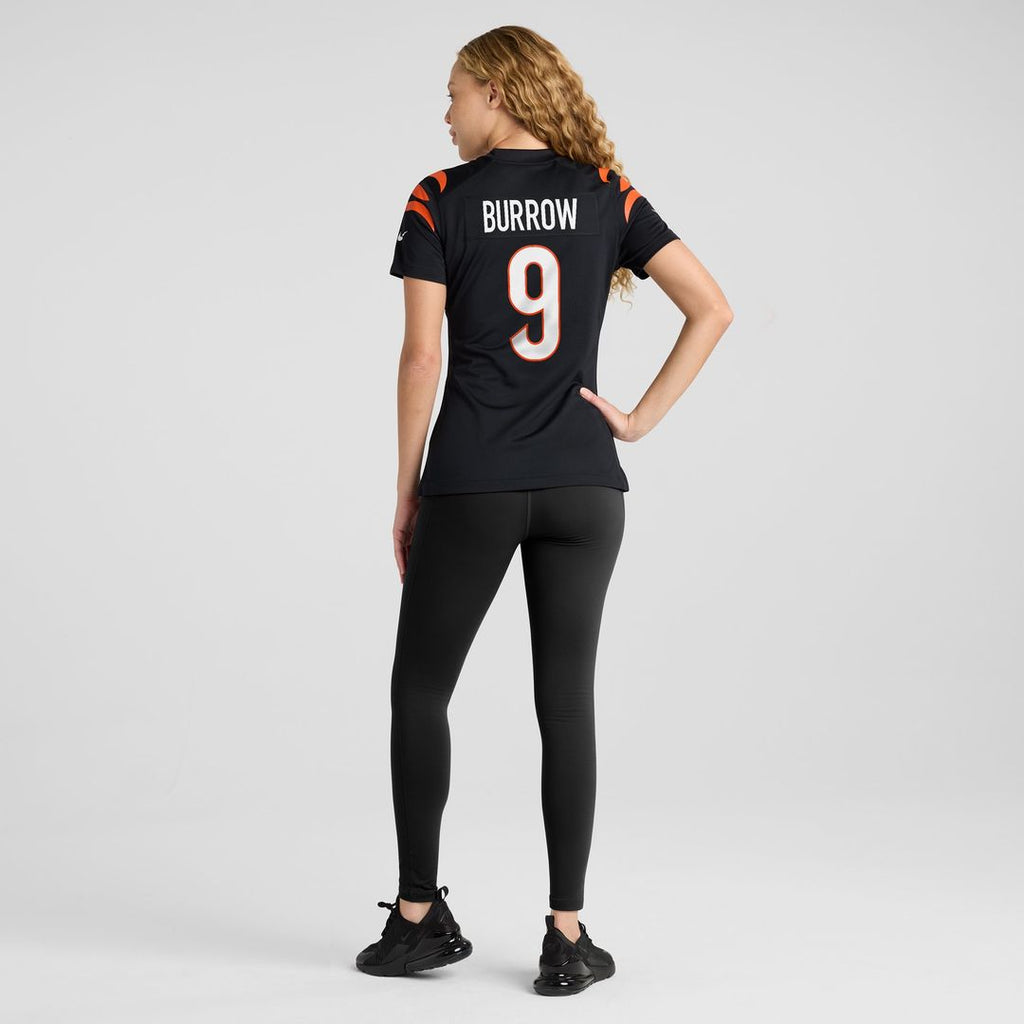 Joe Burrow Cincinnati Bengals Women's Nike Player Game Jersey - Black