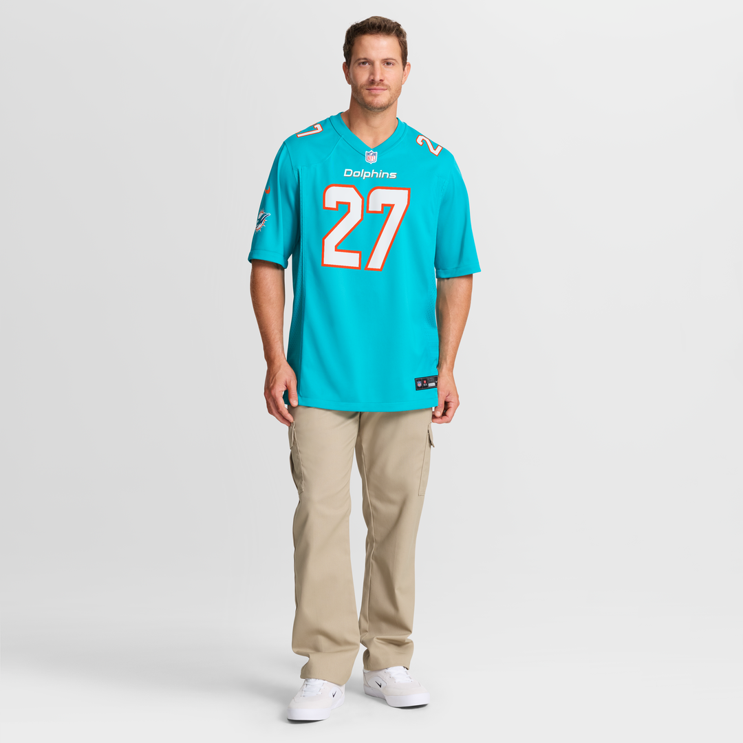 Ethan Bonner Miami Dolphins Nike  Game Jersey -  Aqua