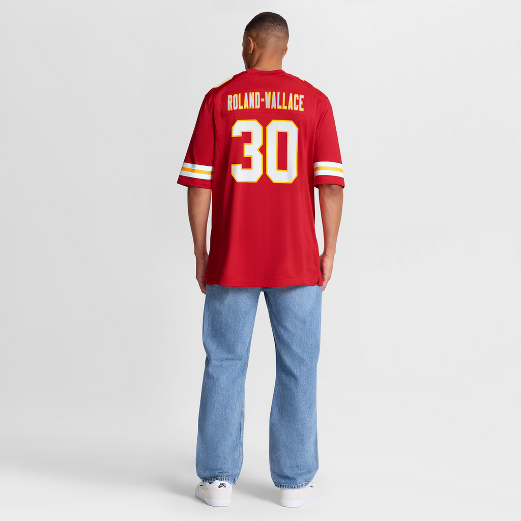 Chris Roland-Wallace Kansas City Chiefs Nike  Game Jersey -  Red