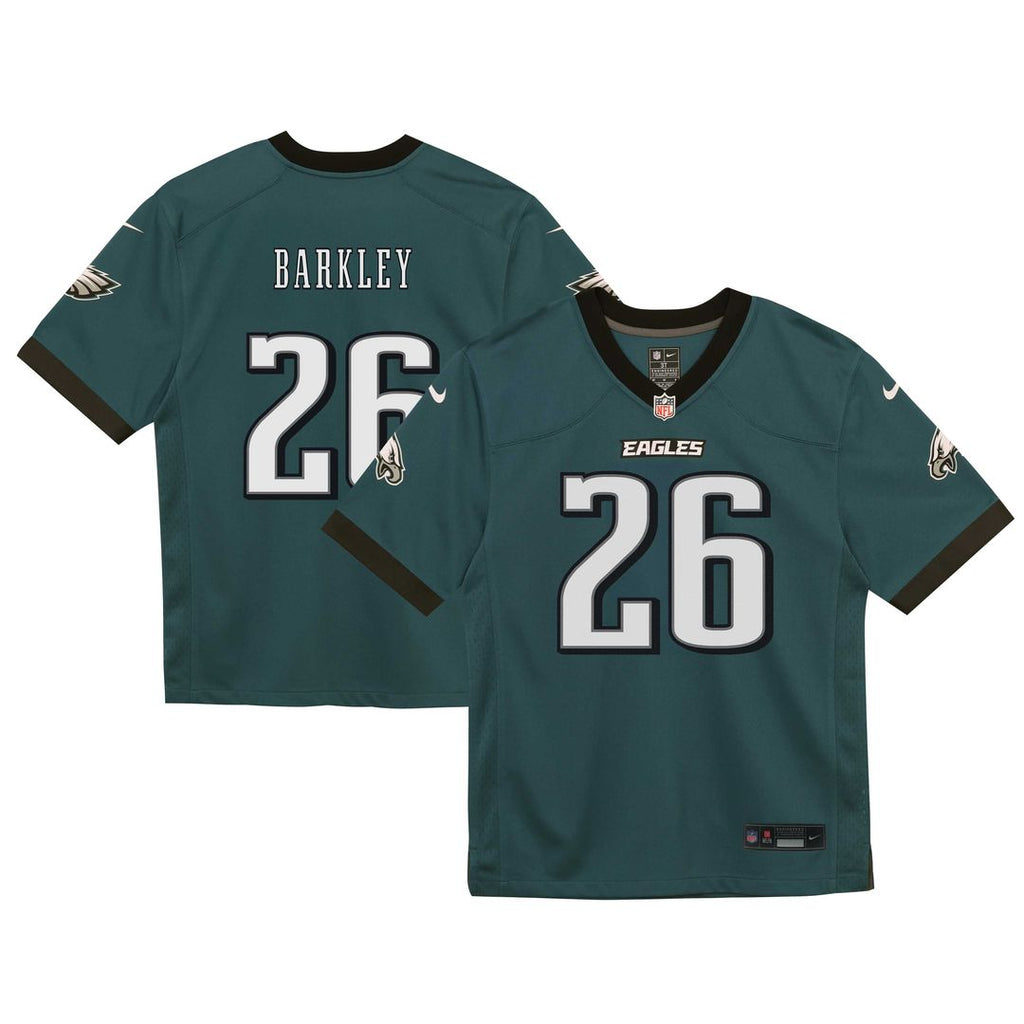 Saquon Barkley Philadelphia Eagles Nike Toddler Team Game Jersey - Midnight Green