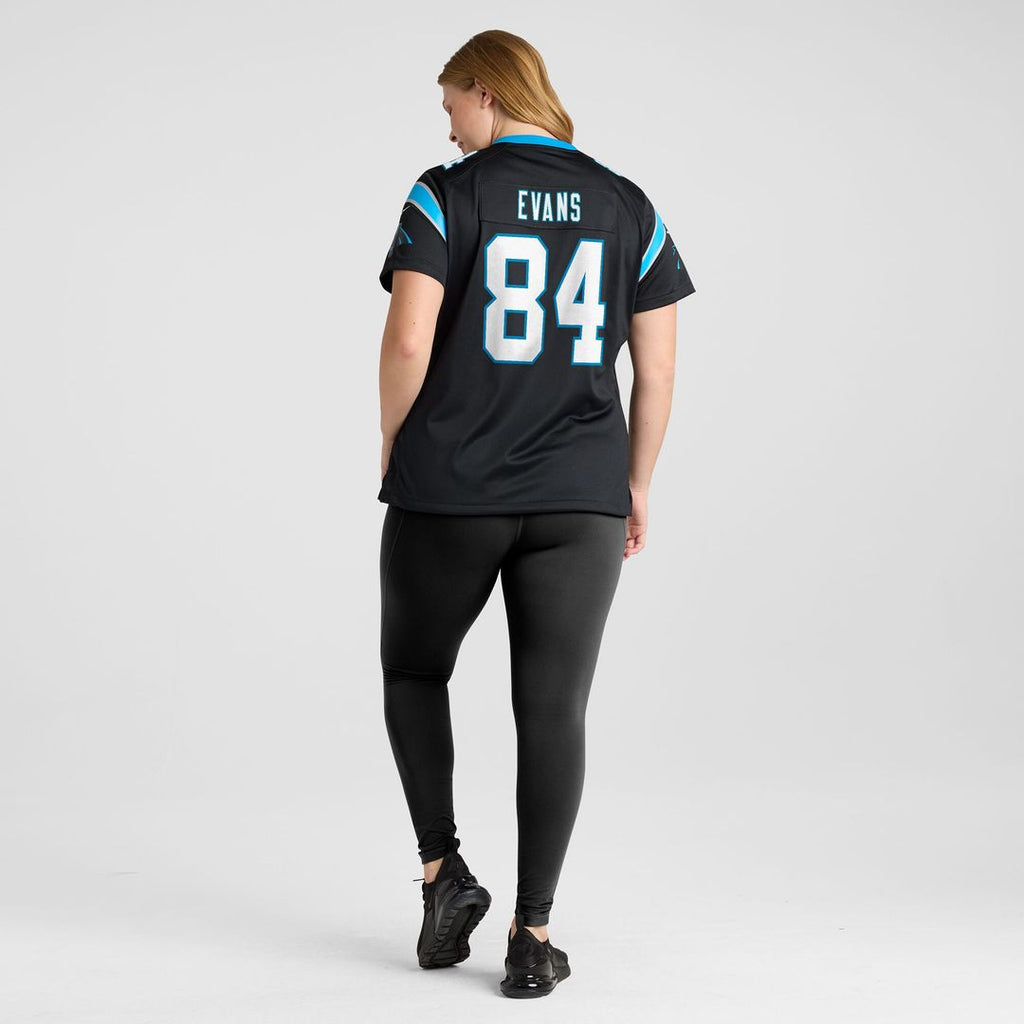 Mitchell Evans Carolina Panthers Nike Women's Team Game Jersey -  Black