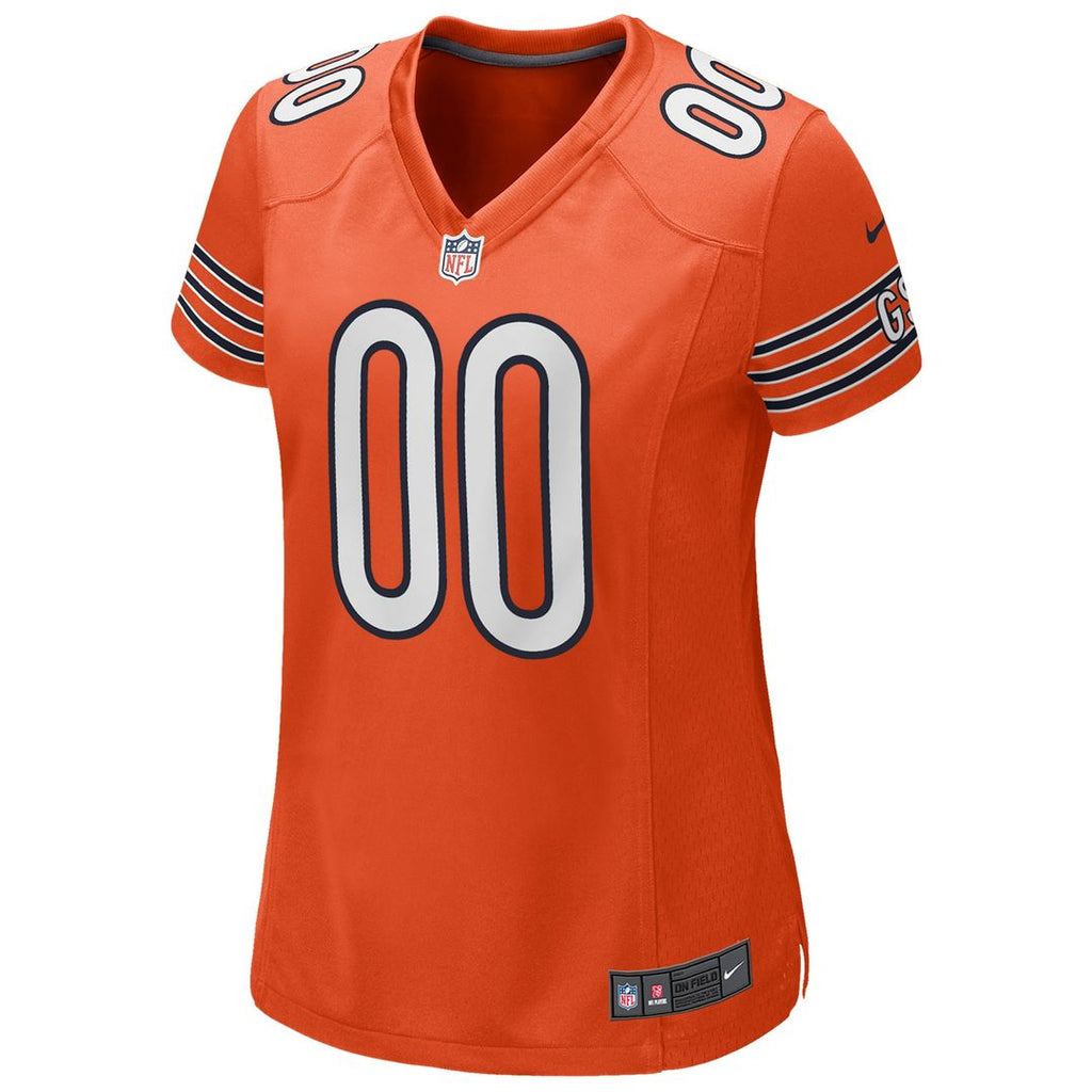 Chicago Bears Nike Women's Custom Game Jersey - Navy