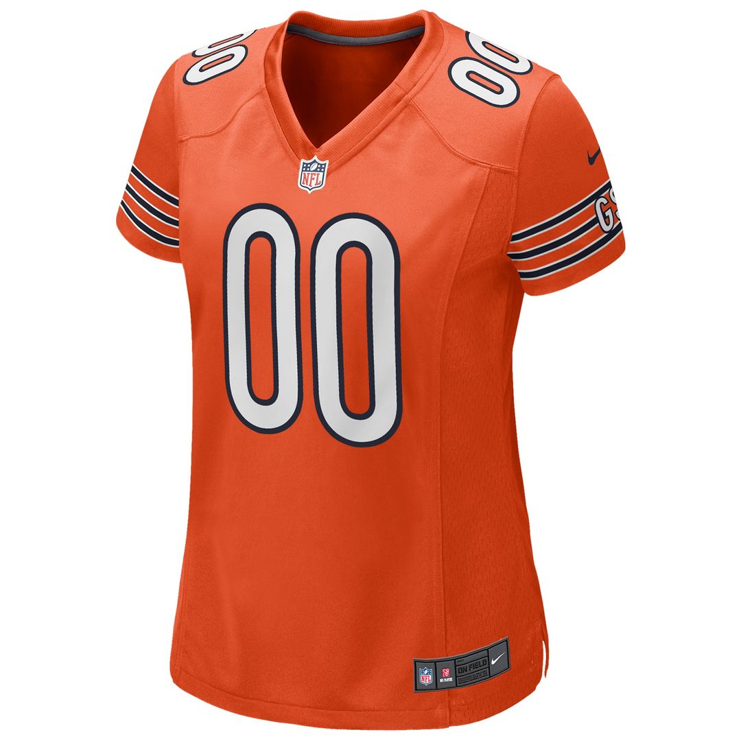 Chicago Bears Nike Women's Custom Game Jersey - Navy