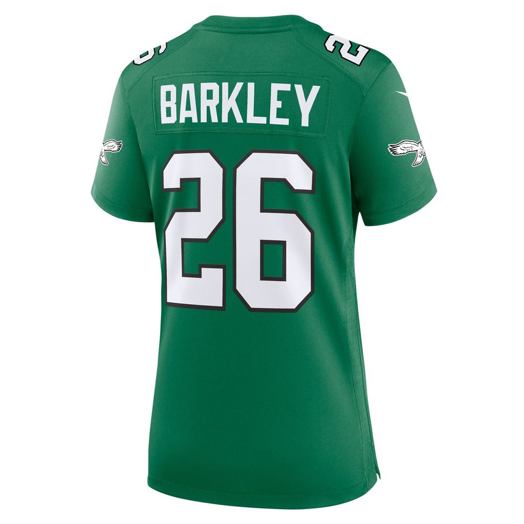 Saquon Barkley Philadelphia Eagles Nike Women's Alternate Game Jersey -  Kelly Green