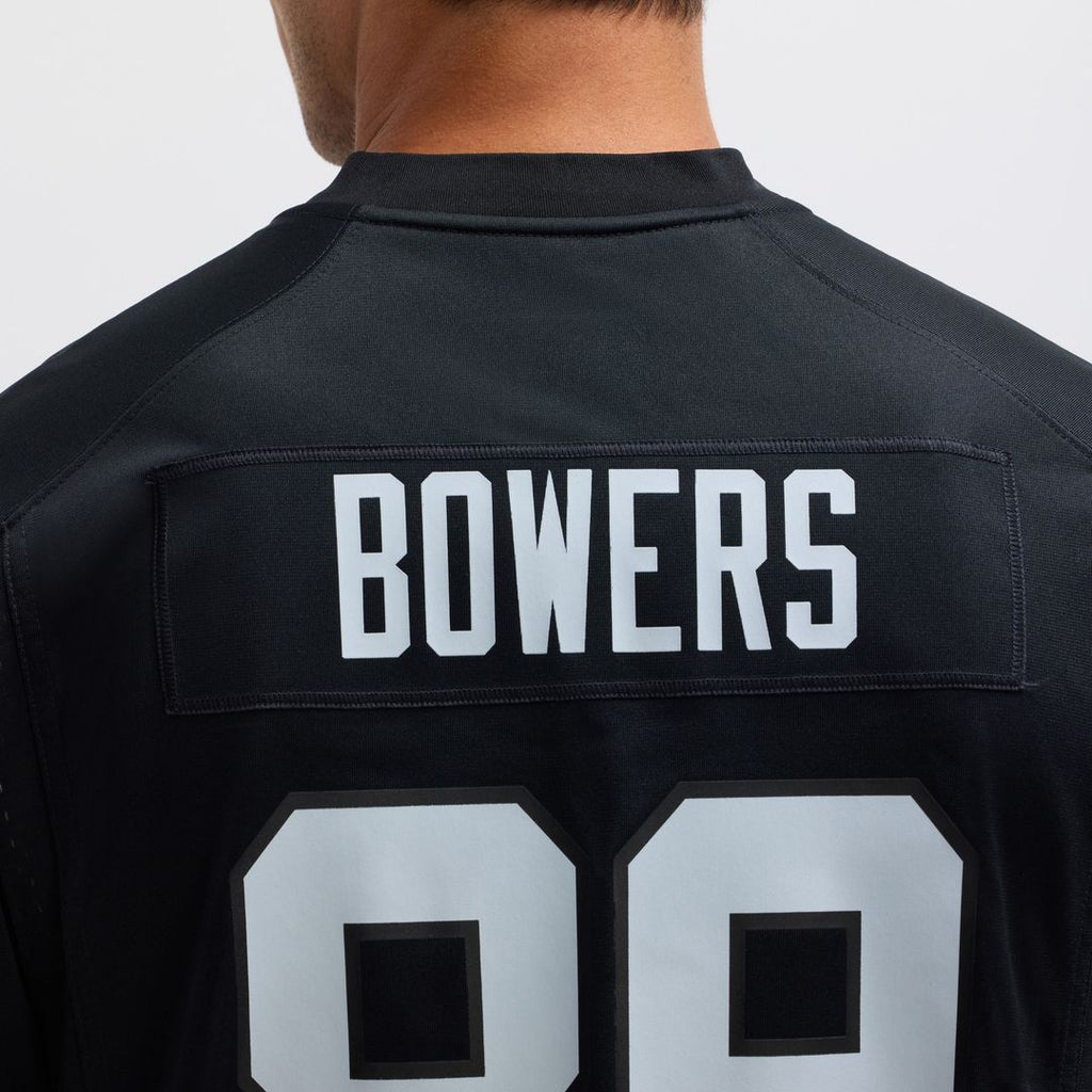 Brock Bowers Las Vegas Raiders Nike Game Jersey -  White
