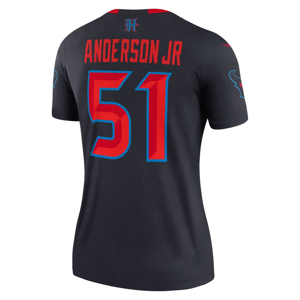 Will Anderson Jr. Houston Texans Nike Women's Alternate Legend Player Performance Top -  Red