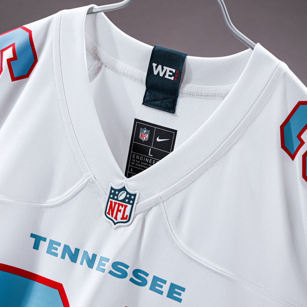 Chimere Dike Tennessee Titans Nike Game Jersey -  White