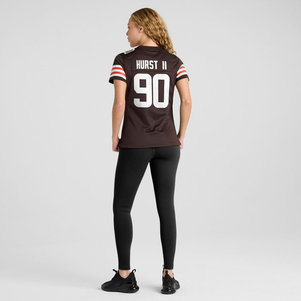 Maurice Hurst II Cleveland Browns Nike Women's  Game Jersey -  Brown