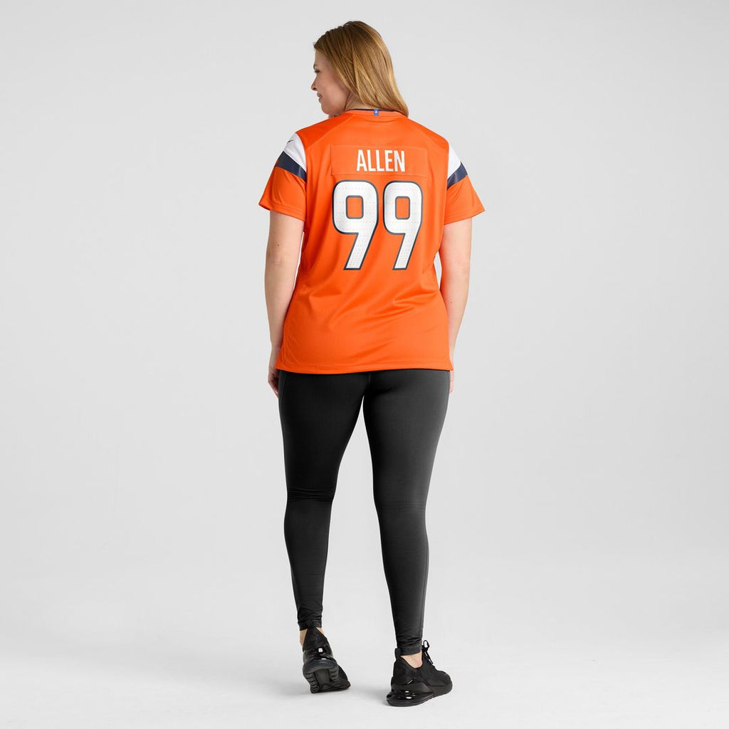 Zach Allen Denver Broncos Nike Women's Team Game Jersey -  Orange