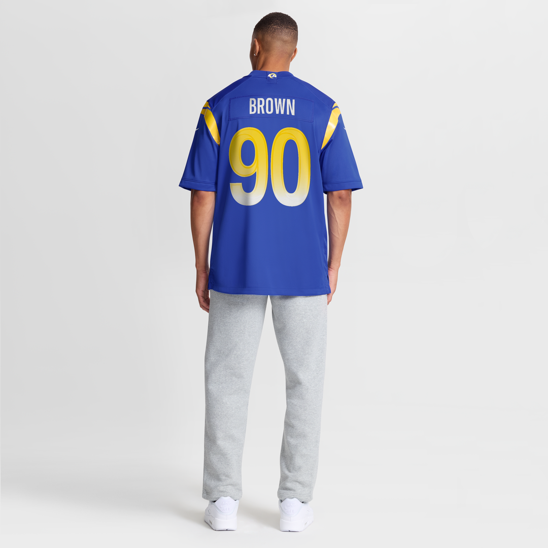 Earnest Brown IV Los Angeles Rams Nike Team Game Jersey -  Royal
