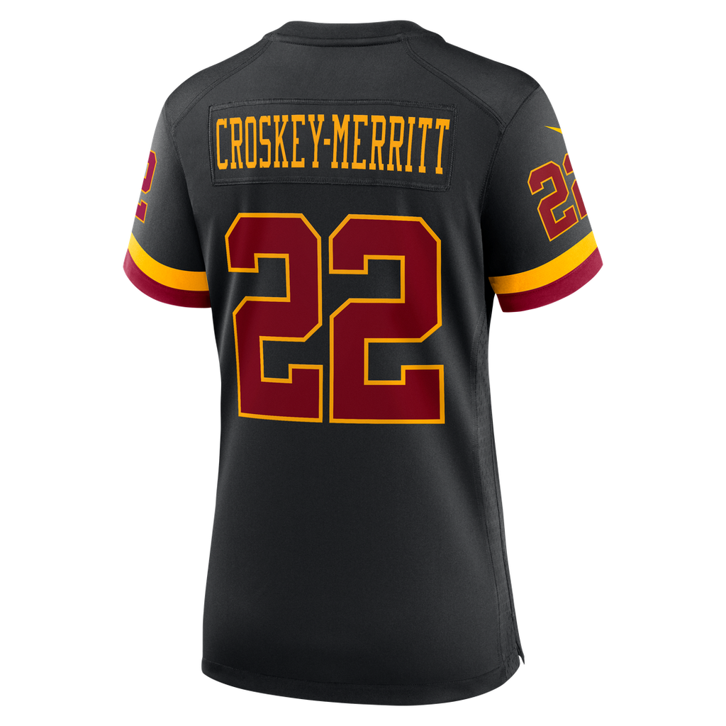 Jacory Croskey-Merritt Washington Commanders Nike Women's Game Jersey - Burgundy