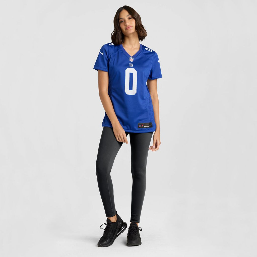 Brian Burns New York Giants Nike Women's Game Player Jersey - Royal