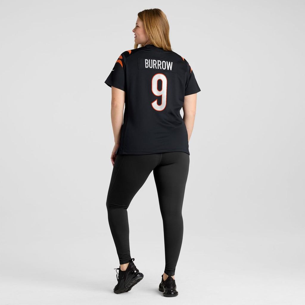 Joe Burrow Cincinnati Bengals Women's Nike Player Game Jersey - Black
