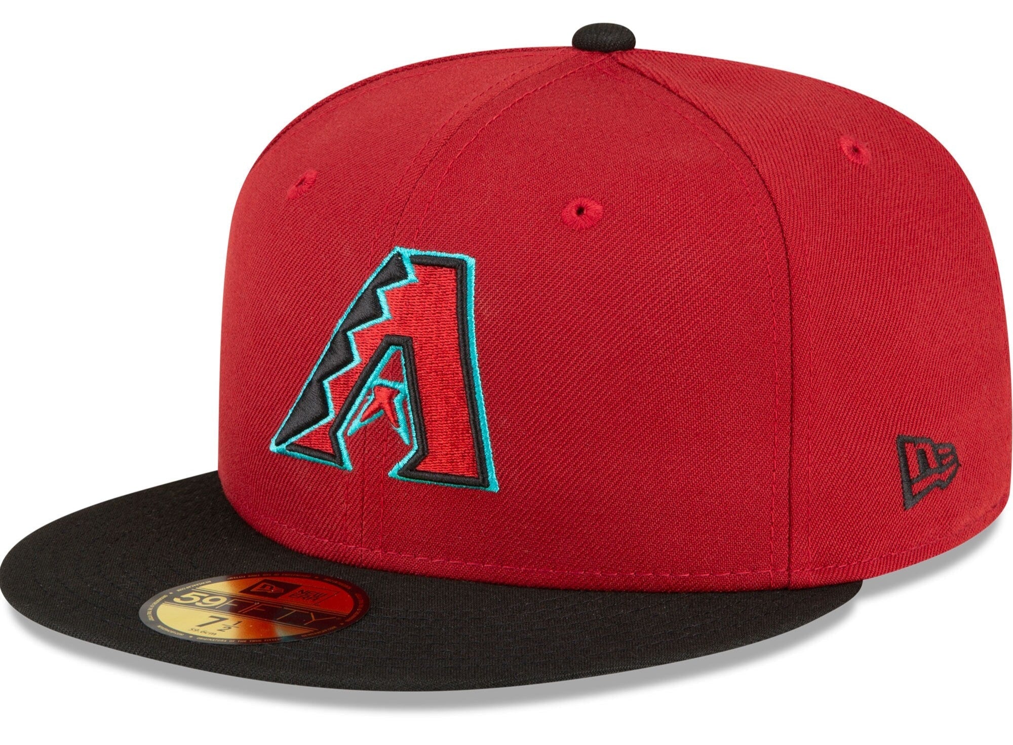 Men s Arizona Diamondbacks New Era Red Black Home Authentic Collection On-Field 59FIFTY Fitted Hat Official Team Hat Sports Fan Cap Official NFL Team