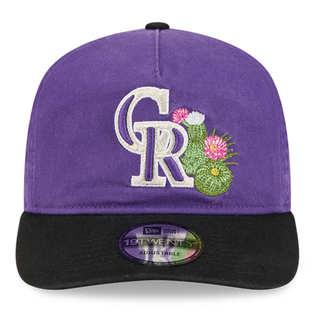 Colorado Rockies MLB 19Twenty Spring Training New Era Purple Black Official Team Hat Sports Fan Cap Official NFL Team Hat Football Fan Cap