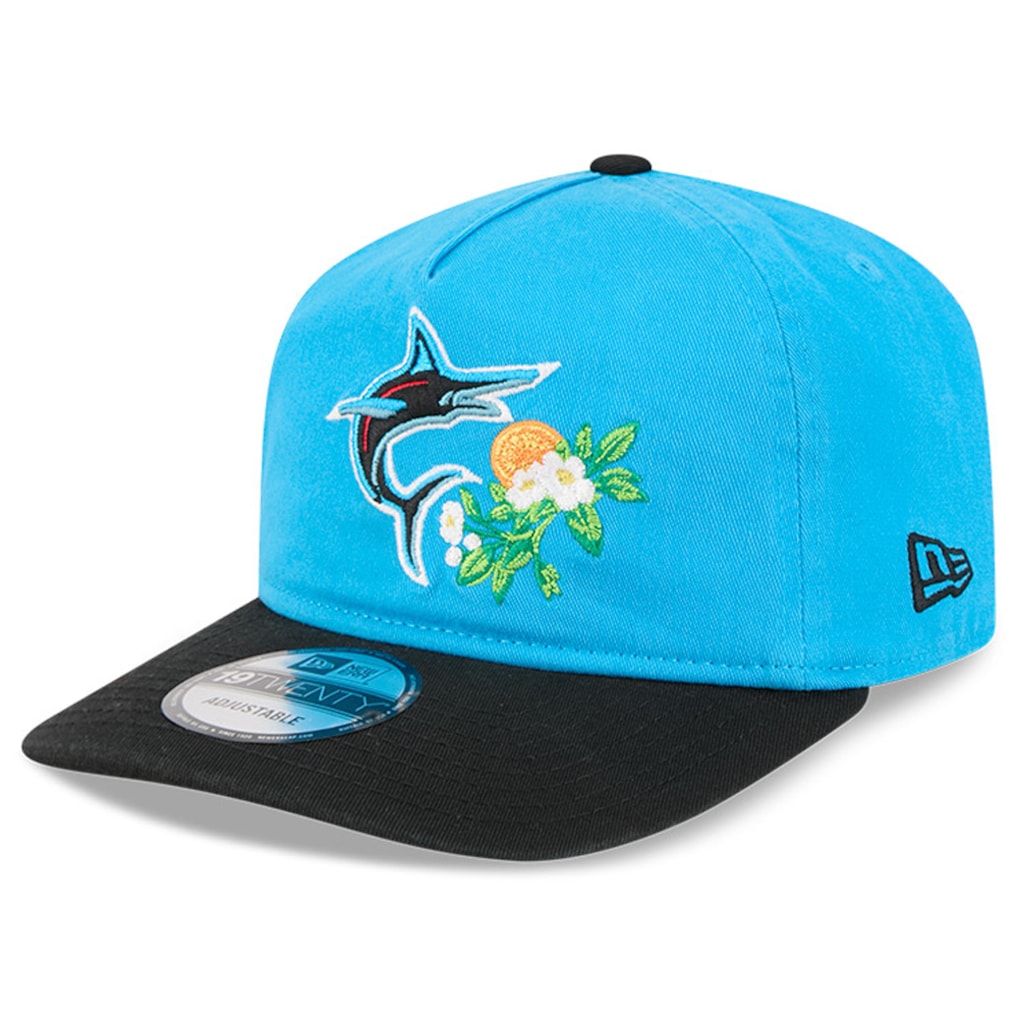 Miami Marlins MLB 19Twenty Spring Training New Era Blue Black Official Team Hat Sports Fan Cap Official NFL Team Hat Football Fan Cap