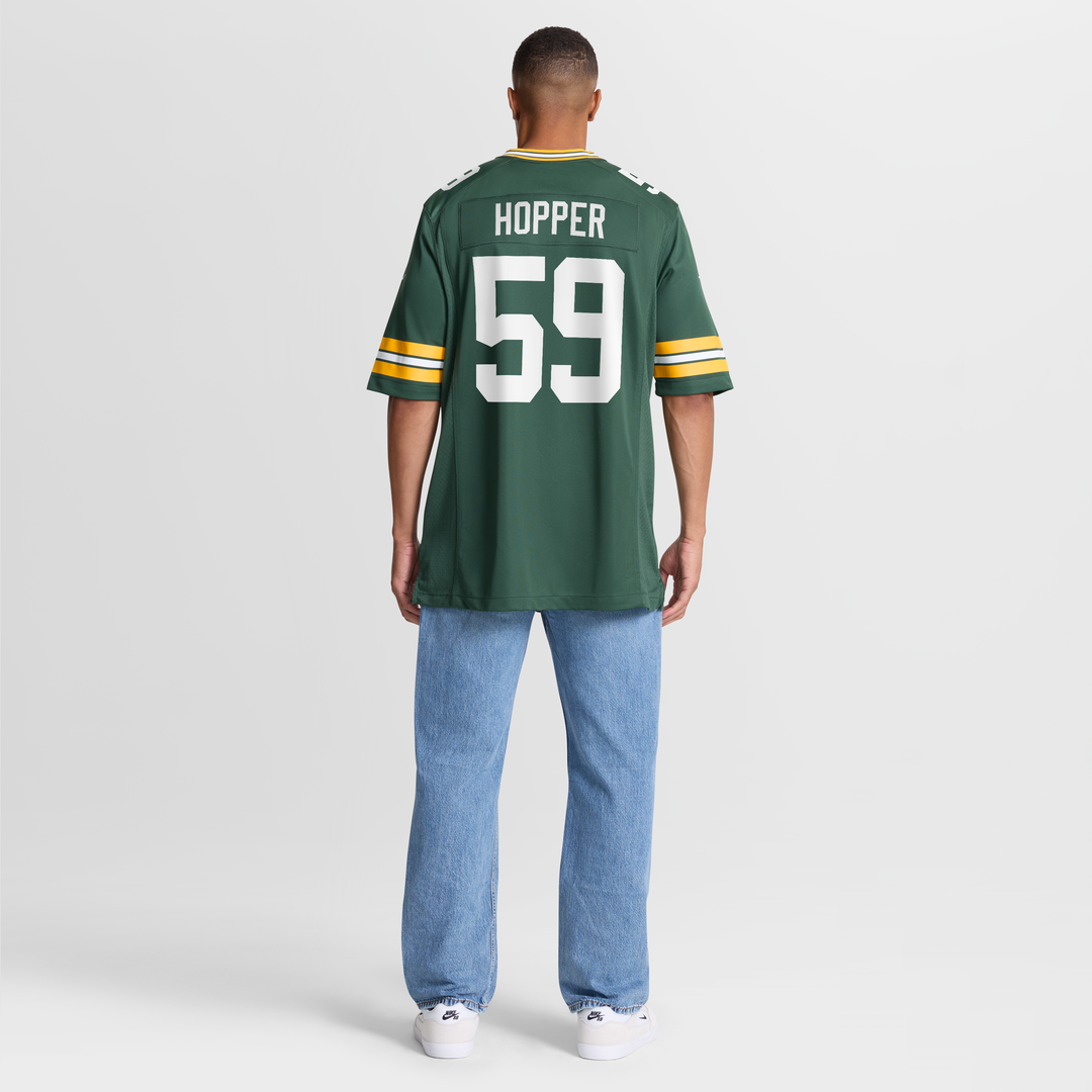 Ty'Ron Hopper Green Bay Packers Nike  Game Jersey -  Green