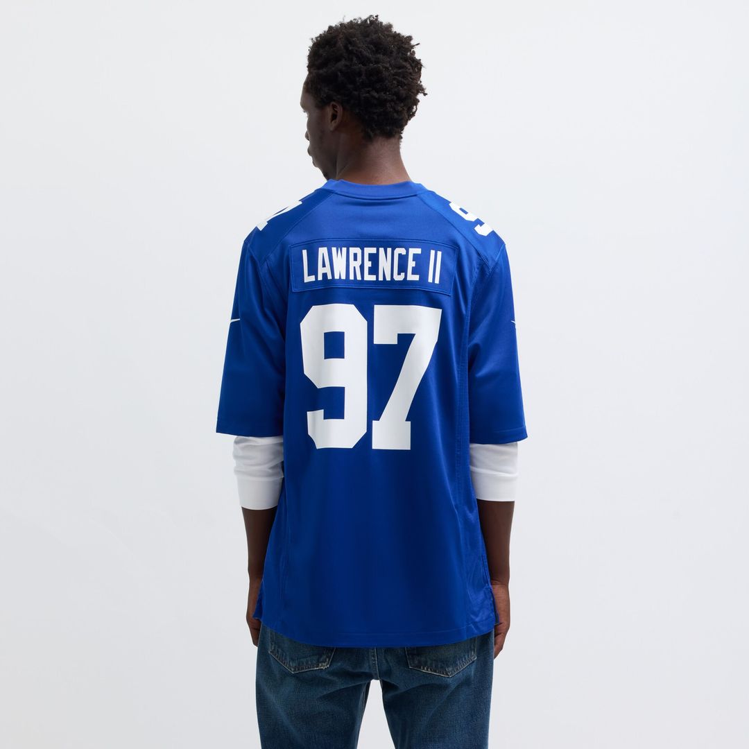 Dexter Lawrence II New York Giants Nike Team Game Player Jersey - Royal