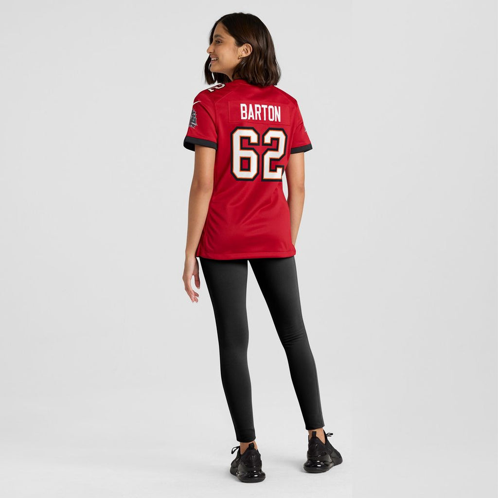 Graham Barton Tampa Bay Buccaneers Nike Women's  Game Jersey -  Red