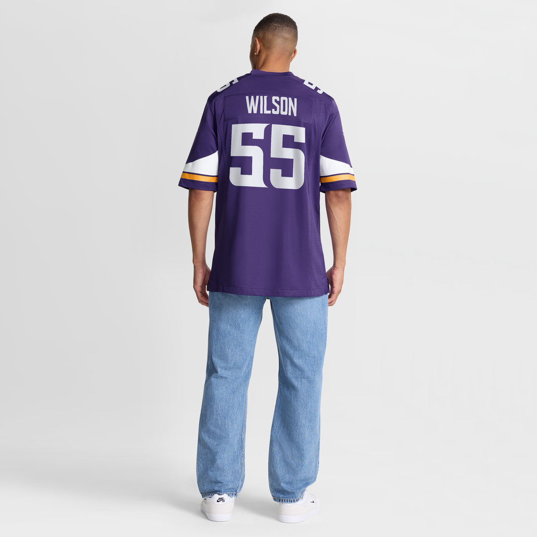 Eric Wilson Minnesota Vikings Nike Team Game Jersey -  Purple