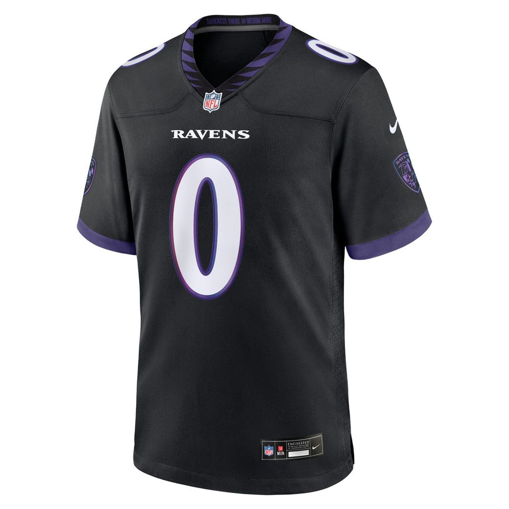 Roquan Smith Baltimore Ravens Nike Alternate Game Jersey - Black