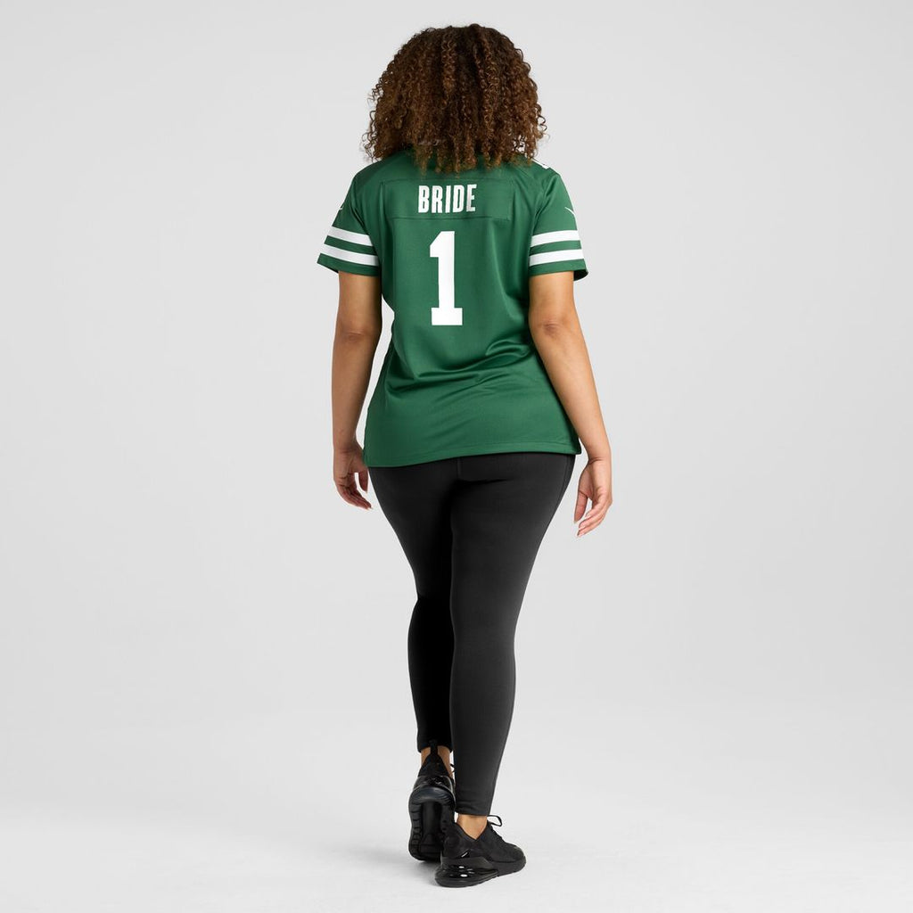 Number 1 Bride New York Jets Nike Women's Game Jersey - Legacy Green