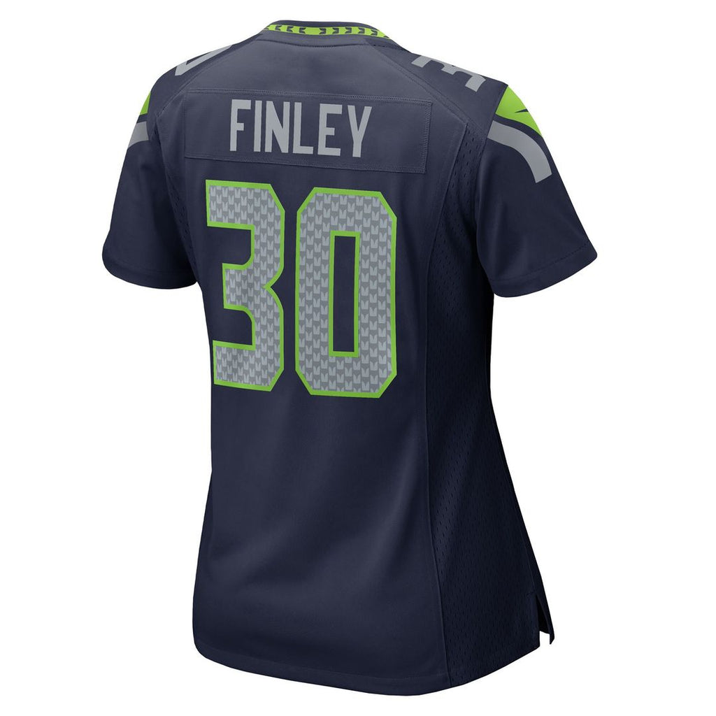 AJ Finley Seattle Seahawks Nike Women's Team Game Jersey -  College Navy