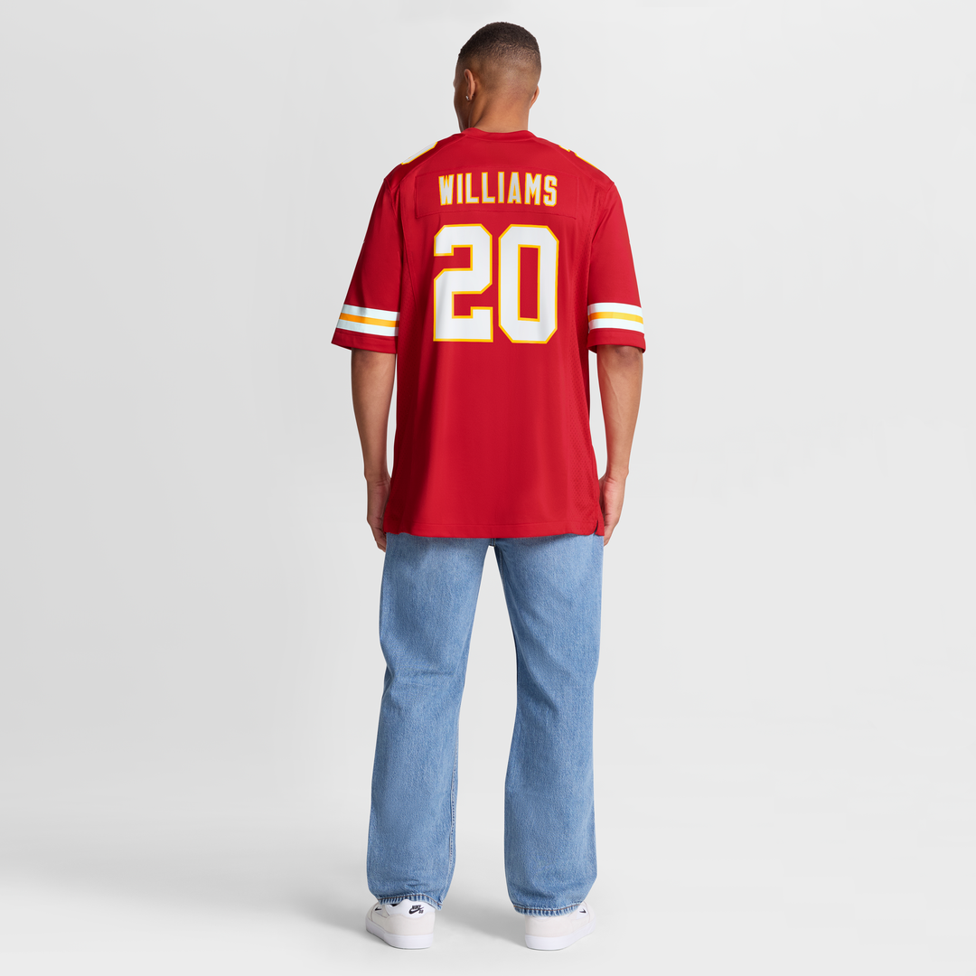 Nohl Williams Kansas City Chiefs Nike Team Game Jersey -  Red