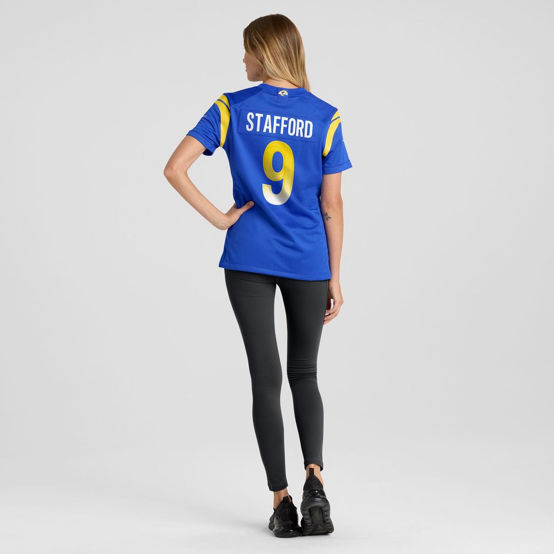 Matthew Stafford Los Angeles Rams Nike Women's Player Jersey - White