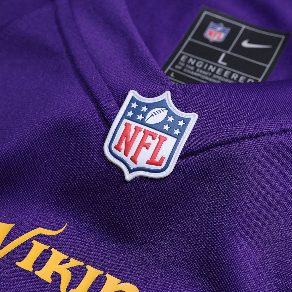 Carson Wentz Minnesota Vikings Nike Team Game Jersey -  Purple