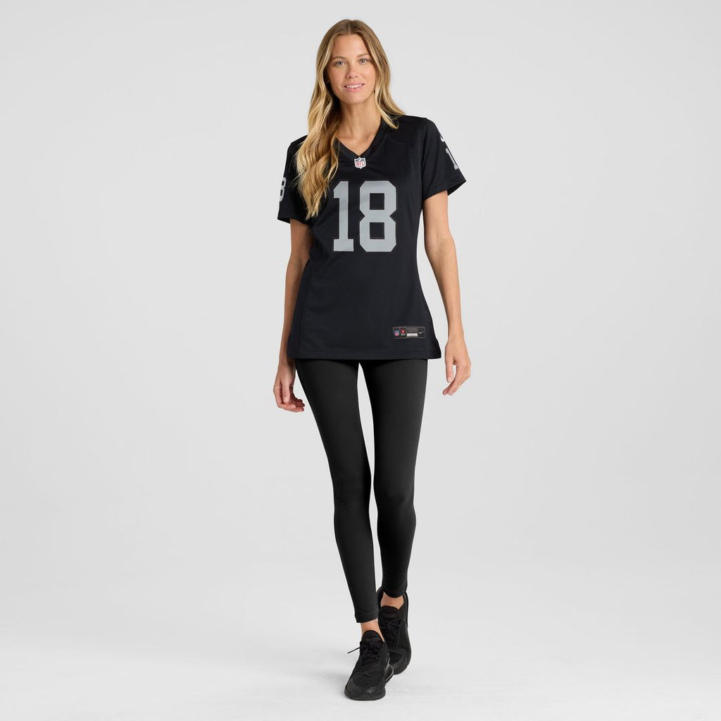 Jack Jones Las Vegas Raiders Nike Women's  Game Jersey -  Black