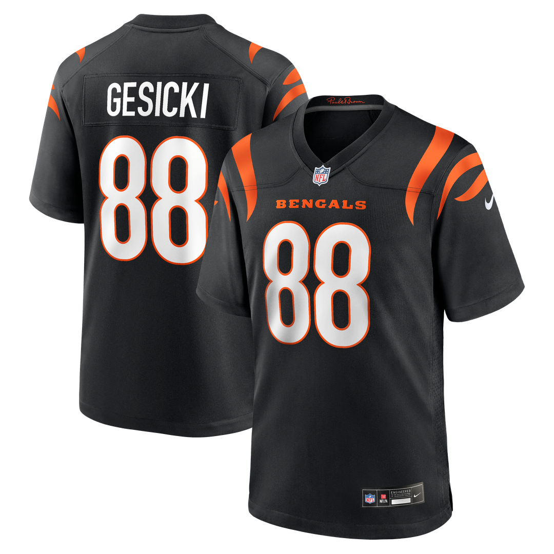 Mike Gesicki Cincinnati Bengals Nike Game Jersey -  Black