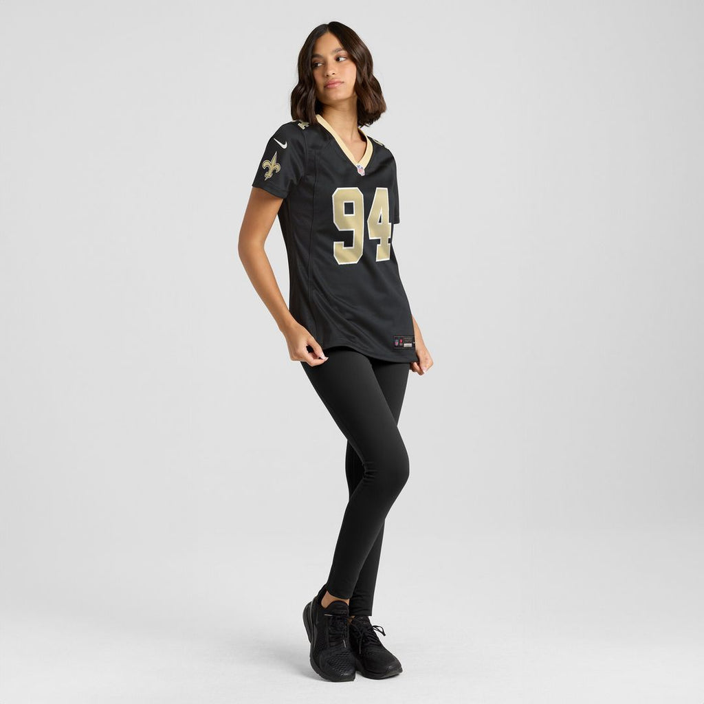 Cameron Jordan New Orleans Saints Nike Women's Game Jersey - Black