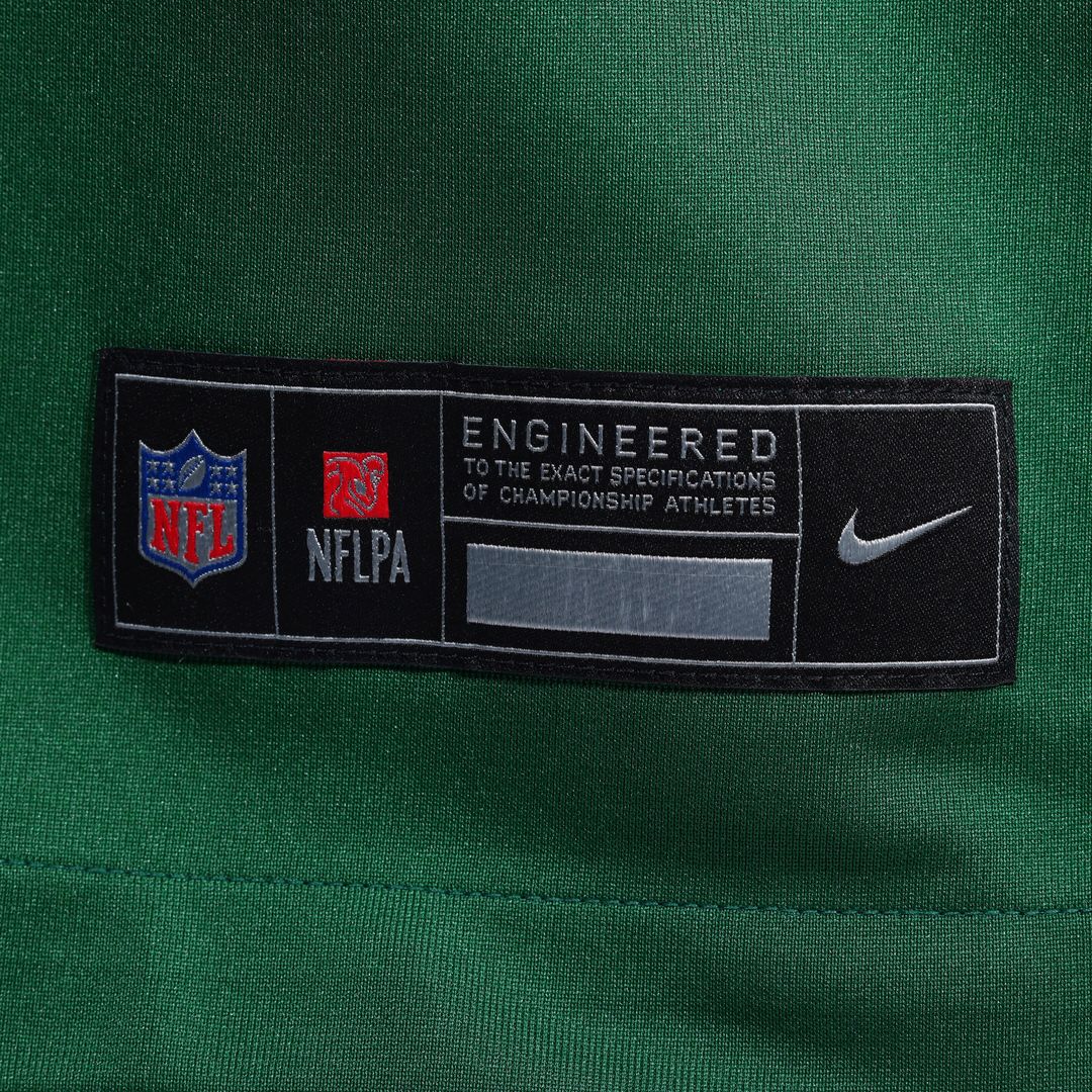 T'Vondre Sweat New York Jets Nike Team Game Jersey - Legacy Green