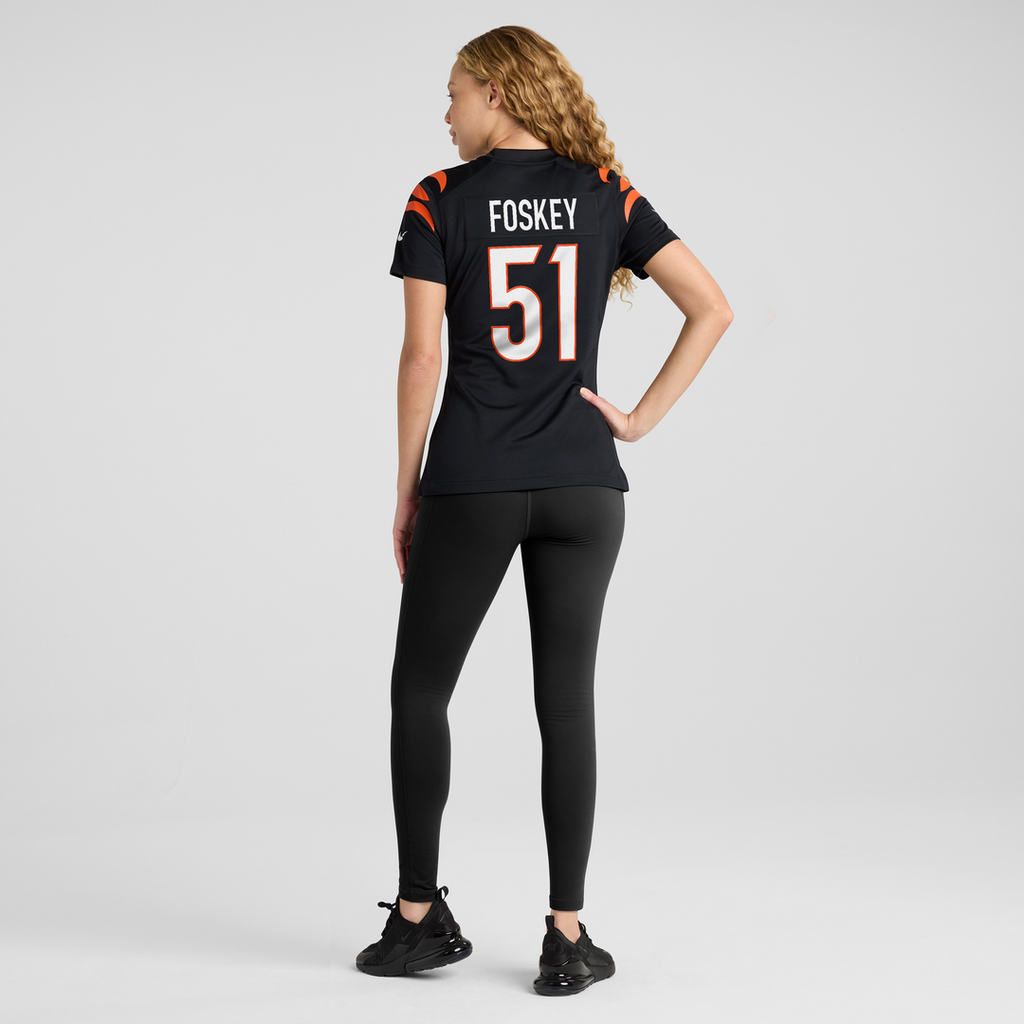Isaiah Foskey Cincinnati Bengals Nike Women's Team Game Jersey -  Black