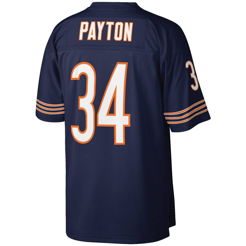 Men's Mitchell & Ness Walter Payton Navy Chicago Bears 1985 Legacy Replica Jersey