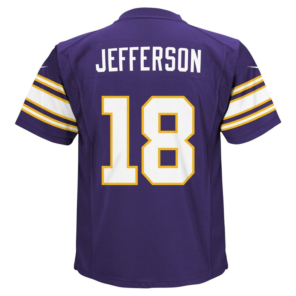 Justin Jefferson Minnesota Vikings Nike Infant Alternate  Player Game Jersey - Purple