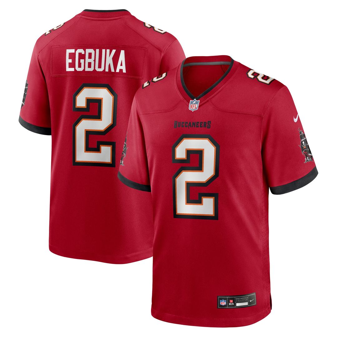 Emeka Egbuka  Tampa Bay Buccaneers Nike  Game Jersey -  White
