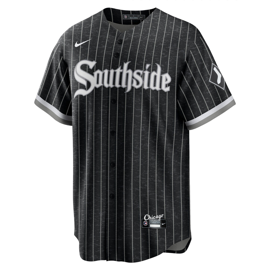Men s Chicago White Sox Nike Black Southside City Connect Replica Jersey Official Team Jersey Sports Fan Apparel Official NFL Team Jersey Football