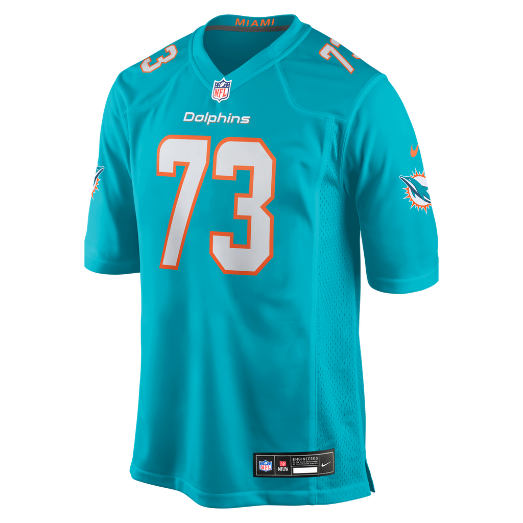 Austin Jackson Miami Dolphins Nike Game Jersey - Aqua