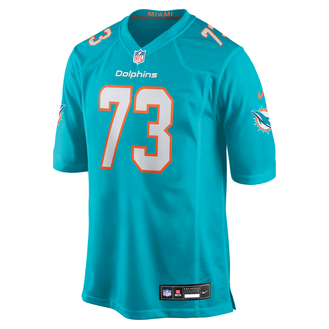 Austin Jackson Miami Dolphins Nike Game Jersey - Aqua