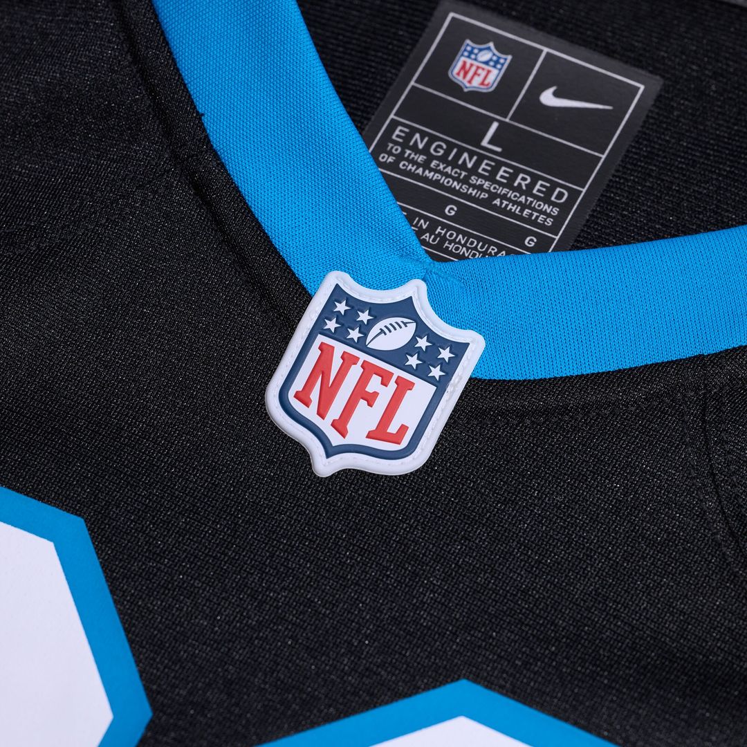 Robert Hunt Carolina Panthers Nike  Game Jersey -  Black