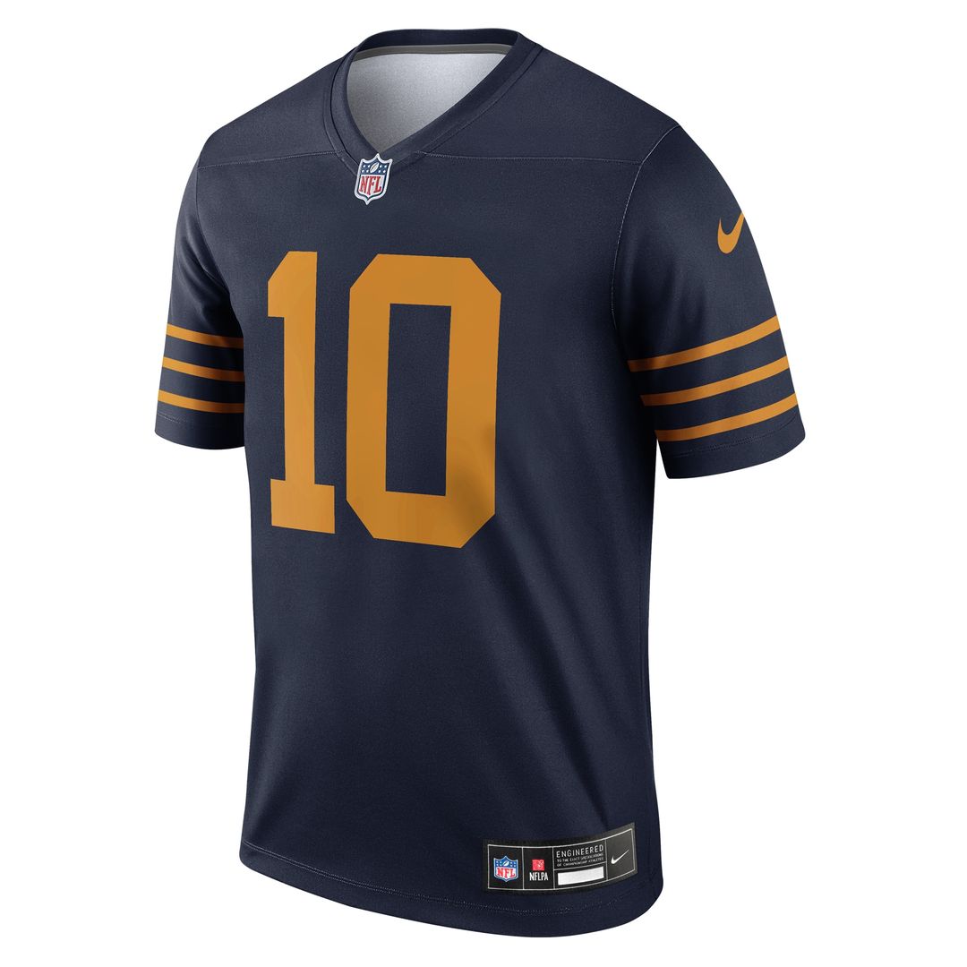 Jordan Love Green Bay Packers Nike The 1923 Classic Legend Player Dri-FIT Top - Navy