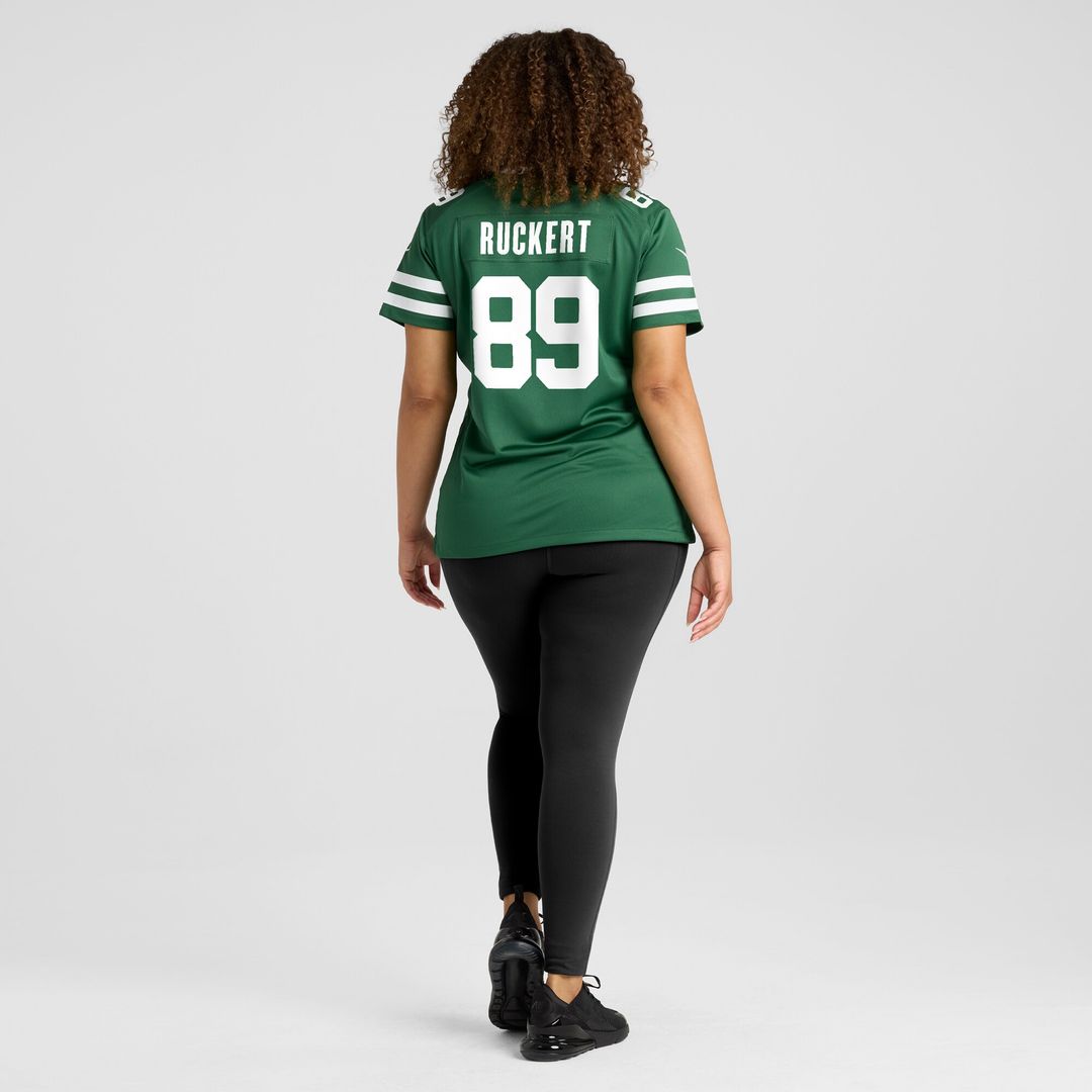 Jeremy Ruckert New York Jets Nike Women's Game Jersey - Legacy Green