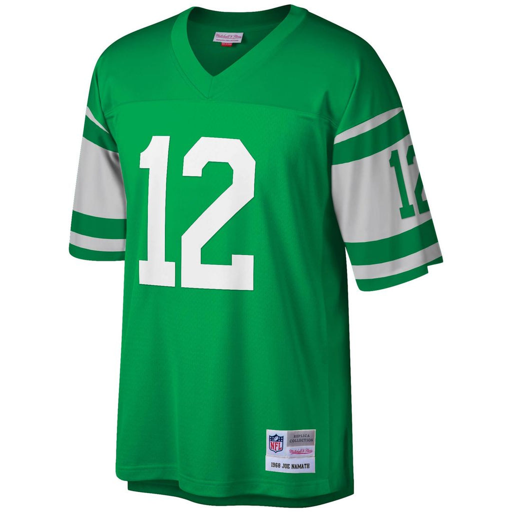 Joe Namath New York Jets Mitchell & Ness Legacy Replica Jersey - Kelly Green