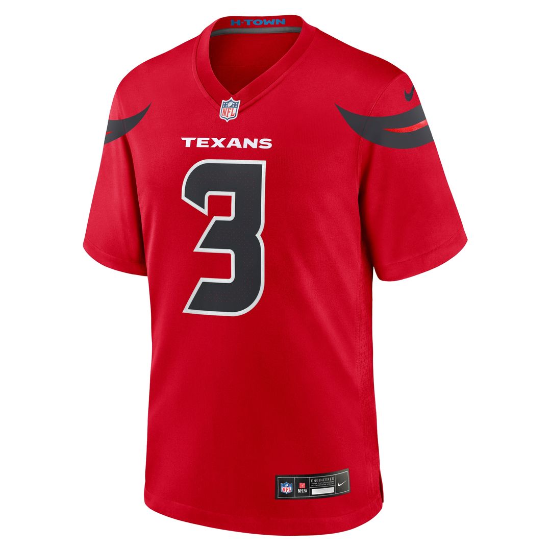 Tank Dell Houston Texans Nike Game Jersey - Navy