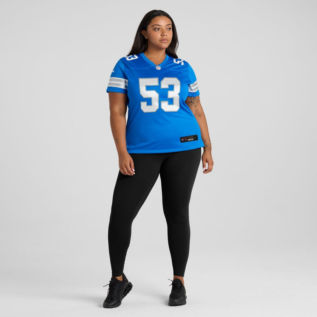 DaRon Gilbert Detroit Lions Nike Women's Game Jersey -  Blue