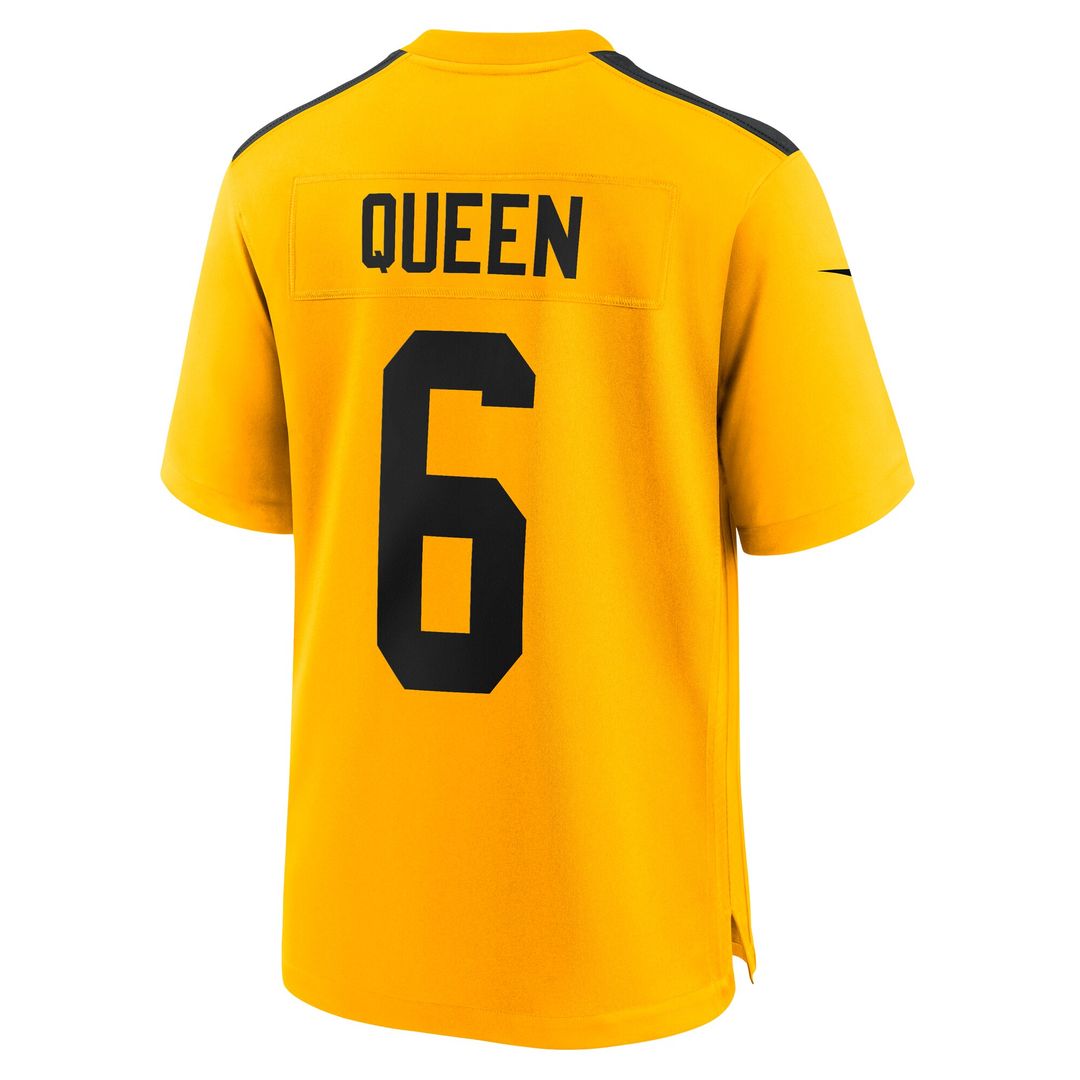 Patrick Queen Pittsburgh Steelers Nike Game Player Jersey - Black