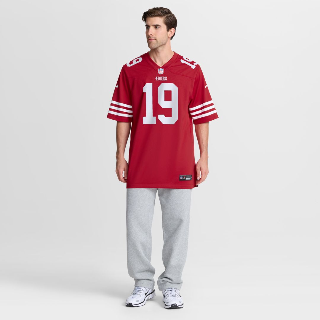 Trent Taylor San Francisco 49ers Nike Team Game Jersey -  Scarlet
