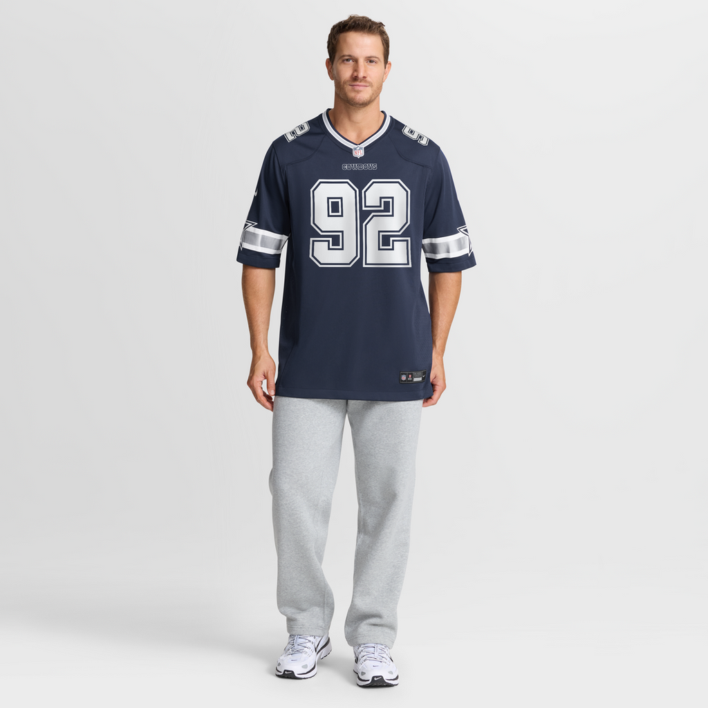 Quinnen Williams Dallas Cowboys Nike Team Game Jersey - Navy